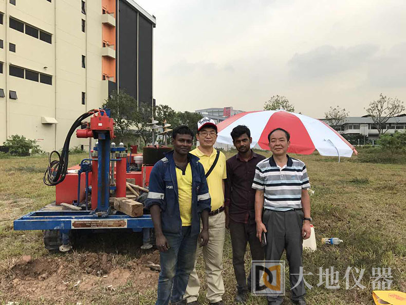 履帶式靜力觸探車新加坡施工